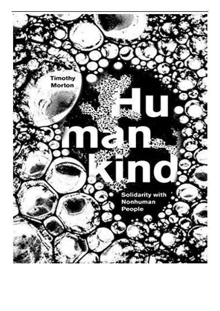 eBook Humankind Solidarity with Non-Human People Free eBook