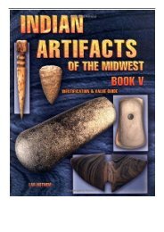 eBook Indian Artifacts of the Midwest Identification  Value Guide 5 Free eBook