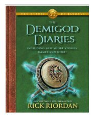 eBook The Demigod Diaries Heroes of Olympus Free online