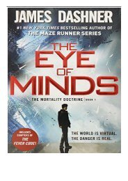 eBook The Eye of Minds the Mortality Doctrine Book One Free online