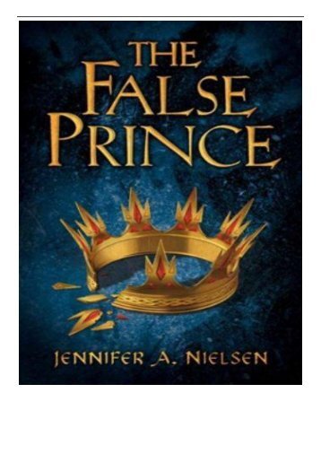 eBook The False Prince Ascendance Trilogy Free books