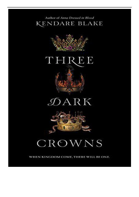 eBook Three Dark Crowns Free online