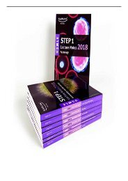 eBook USMLE Step 1 Lecture Notes 2018 7-Book Set USMLE Prep Free online