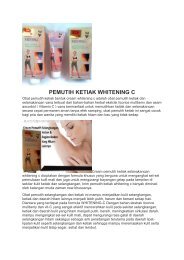 PEMUTIH KETIAK WHITENING C