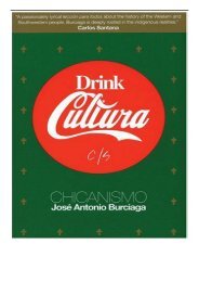 PDF Download Drink Cultura Chicanismo Free eBook