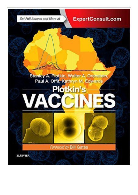 PDF Download Plotkin&#039;s Vaccines 7e Free online