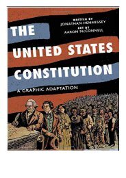 PDF Download The United States Constitution A Graphic Adaptation Free online