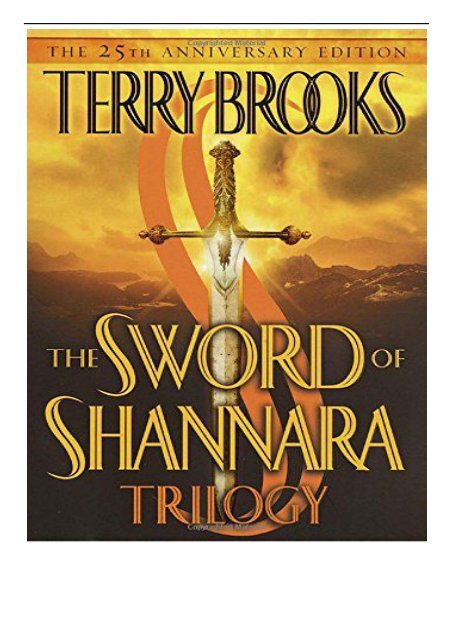 PDF Download The Sword of Shannara Trilogy [Rough Cut binding] Free books