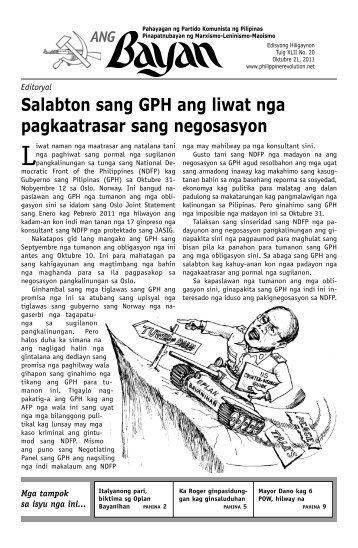 Hiligaynon - The Philippine Revolution Web Central