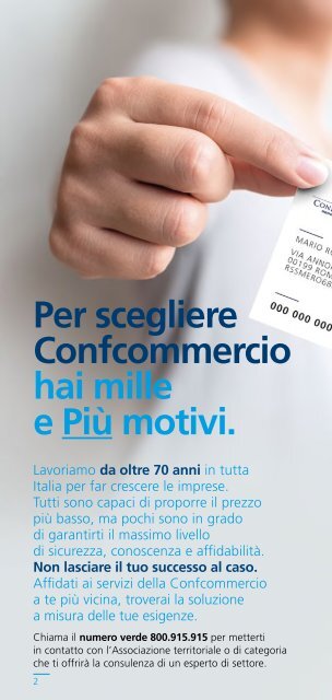 Brochure 2018 - Servizi