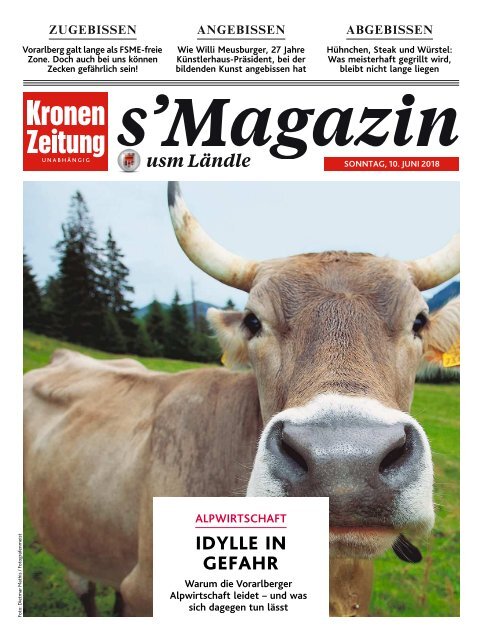 s'Magazin usm Ländle, 10. Juni 2018