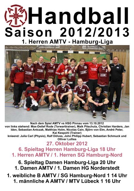 Saison 2012/2013 - AMTV Hamburg