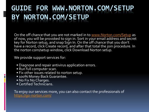 Norton.Com/Setup- Norton Product Key