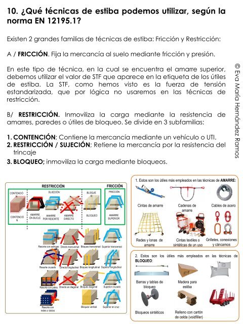 Guía Rápida de estiba de Eva María Hernández Ramos