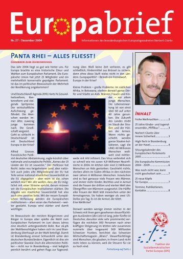 Panta rhei – alles fliesst! - Glante, Norbert