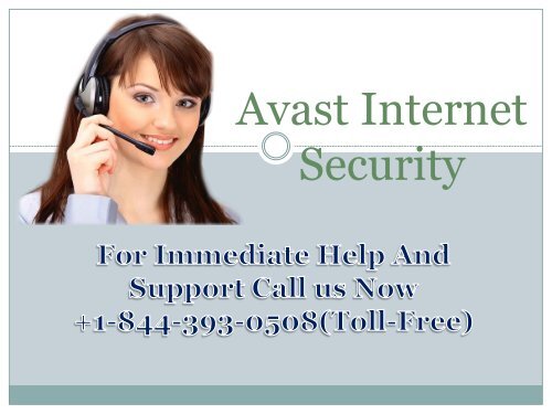 Avast Internet Security +1-844-393-0508