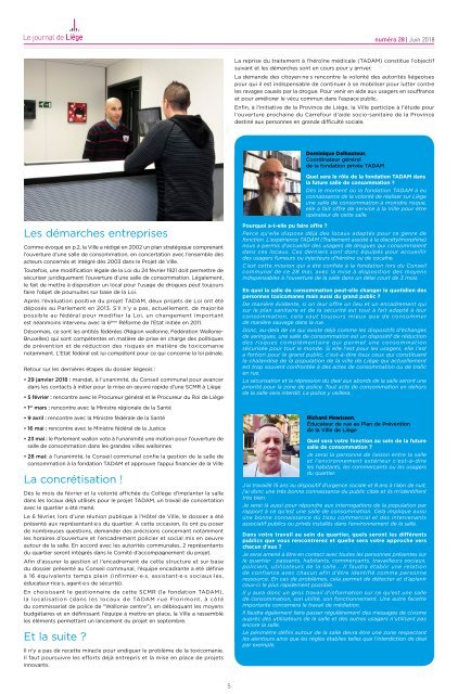 Votre Journal de Liège de juin 2018