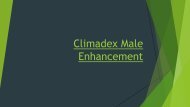 Climadex Male Enhancement
