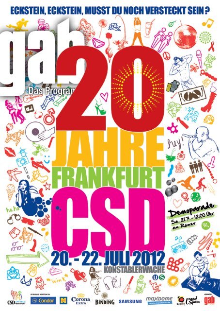Ausführliches Programmheft CSD 2012 (PDF ... - Frankfurt am Main