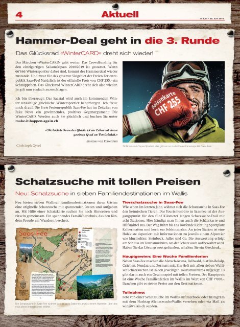 Allalin News Nr. 8/2018