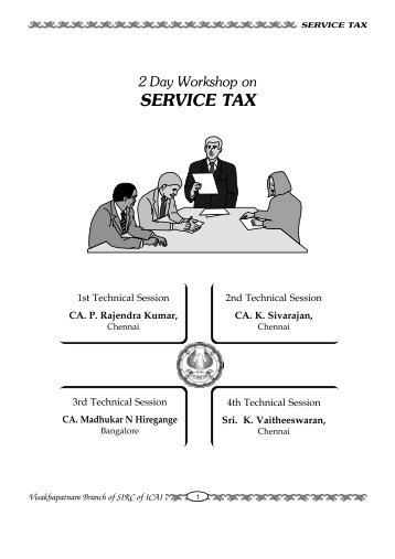 evolution of service tax in india - Master Minds