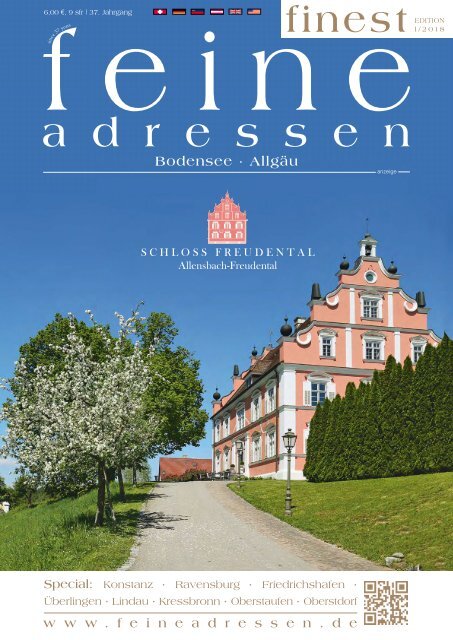 feine adressen – finest« – Bodensee 1 2018