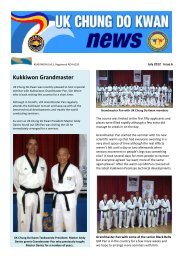 KUKKIOWN SPECIAL DAN PROMOTION TEST UK Chung Do Kwan