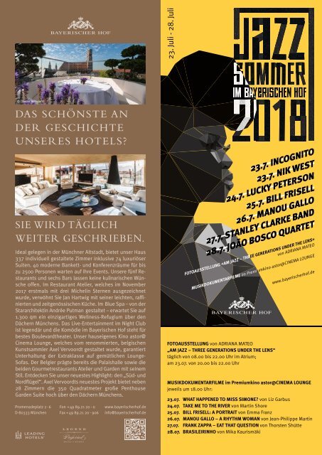 FILMFEST MÜNCHEN MAGAZIN 2018