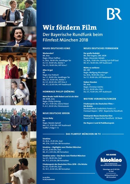 FILMFEST MÜNCHEN MAGAZIN 2018