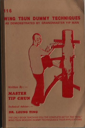 116 Wing Chun Dummy Techniques