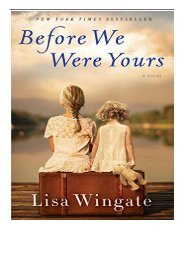 eBook Before We Were Yours Free eBook