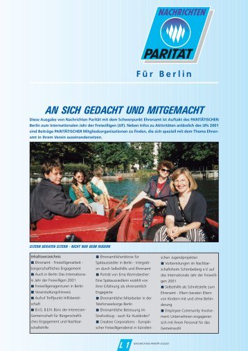 AN SICH GEDACHT UND MITGEMACHT - Ehrenamtsbibliothek.de