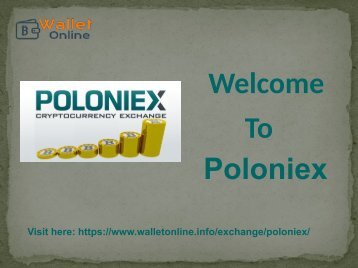 For Quick Solution Call Poloniex Support Number at USA