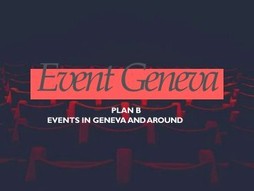 Event In Geneva | Concert Geneva | Grand Theatre Geneve | Spectacle Geneve | Theatre Du Leman