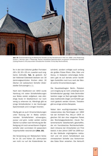 H.W. Wagner: Dach- und Wandschiefer - ein traditioneller Baustoff in Mitteleuropa