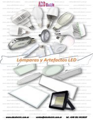 Lamparas y Luminarias LED1