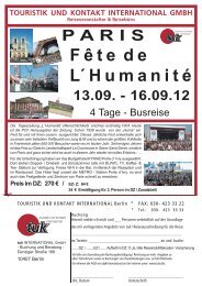 „L' Humanité“ in Paris - Die Linke. Brandenburg