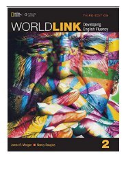 PDF Download World Link 2 Student Book with My World Link Online World Link Third Edition Developing