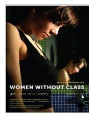 PDF Download Women without Class Girls Race and Identity Free online