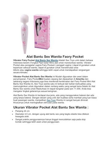 Alat Bantu Sex Wanita