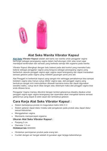 Alat Seks Wanita Vibrator Kapsul