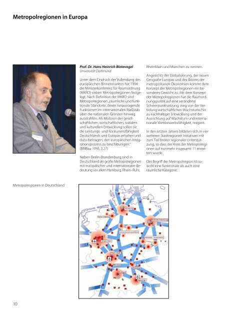 Metropolregionen in Europa - Gemeinsame ...