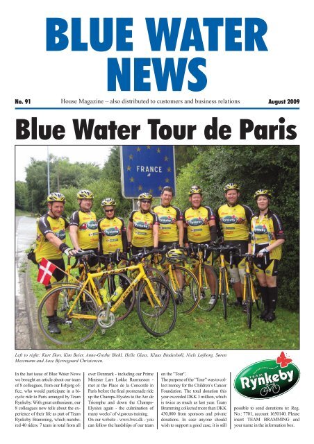 Blue Water Tour de Paris