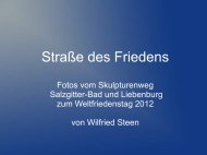 Straße des Friedens - Wilfried Steen