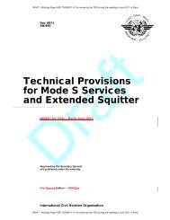 Technical Provisions for Mode S Services and Extended Squitter