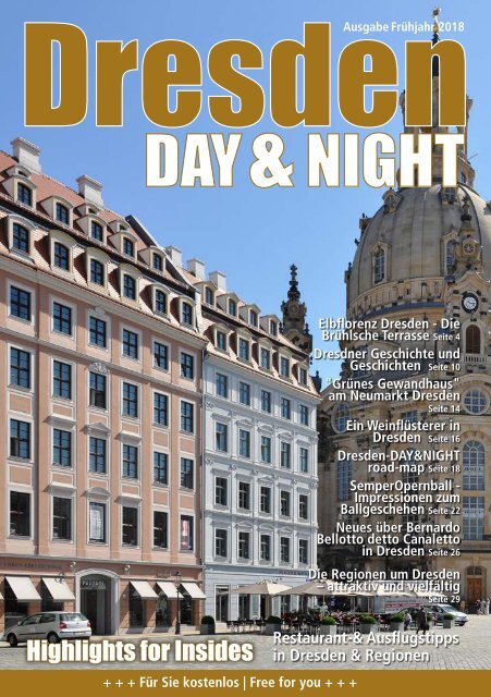  Dresden Day&Night | Frühjahr 2018 | 4. Jahrgang 