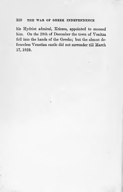 THE WAR OF GREEK INDEPENDENCE 1821 TO 1833 BY W.ALISON PHILLIPS 1897