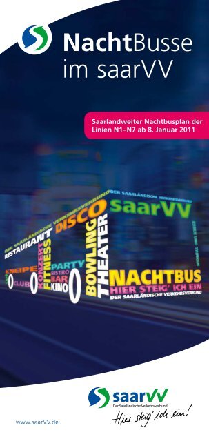 NachtBusse im saarVV