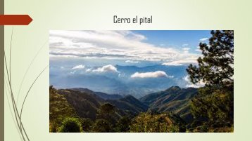Cerro el pital