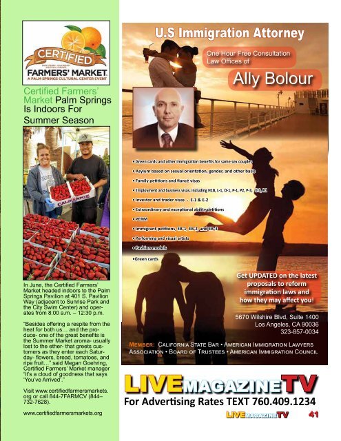 LIVE Magazine TV June 2018